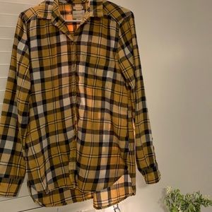 Yellow flannel